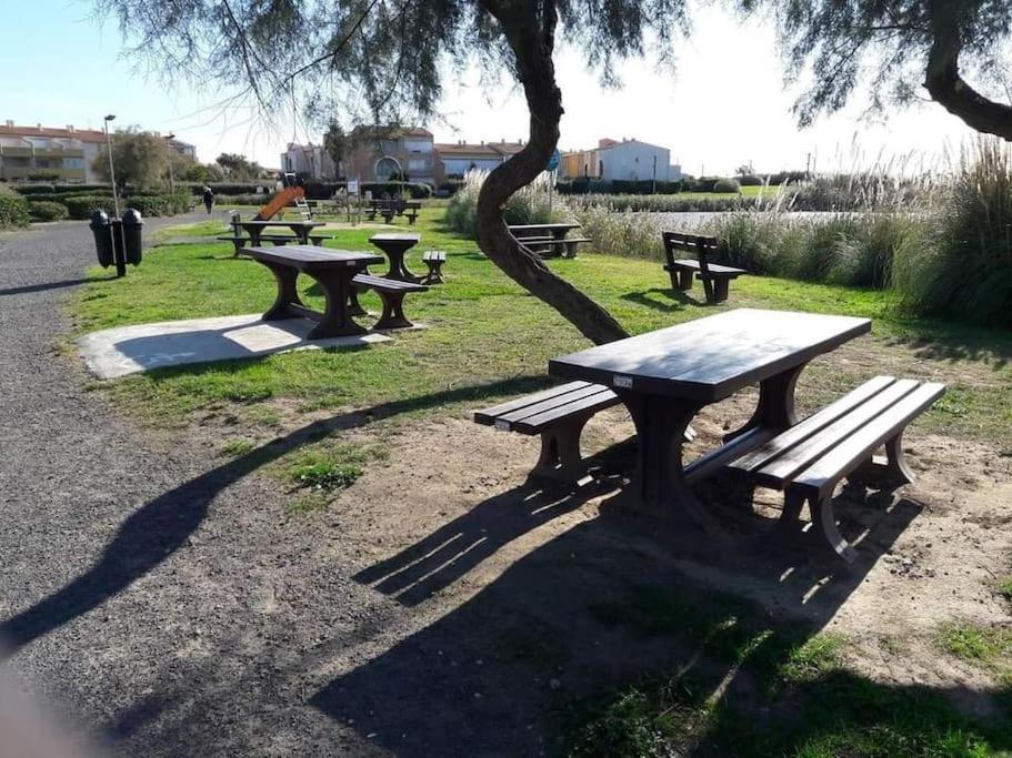 Appartement Le Florid Cap D'Agde, T2 , 4 Pers, 200M Plage, Terrasse Exterior foto